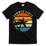 Summer Vibes Retro Sunset Tropical T-Shirt