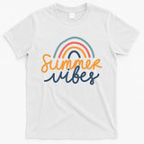 Summer Vibes Rainbow Cute T-Shirt