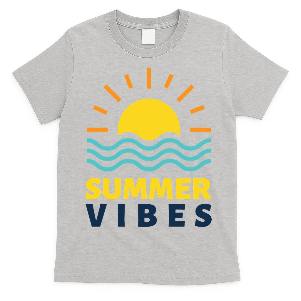 Summer Vibes Sunset Ocean T-Shirt