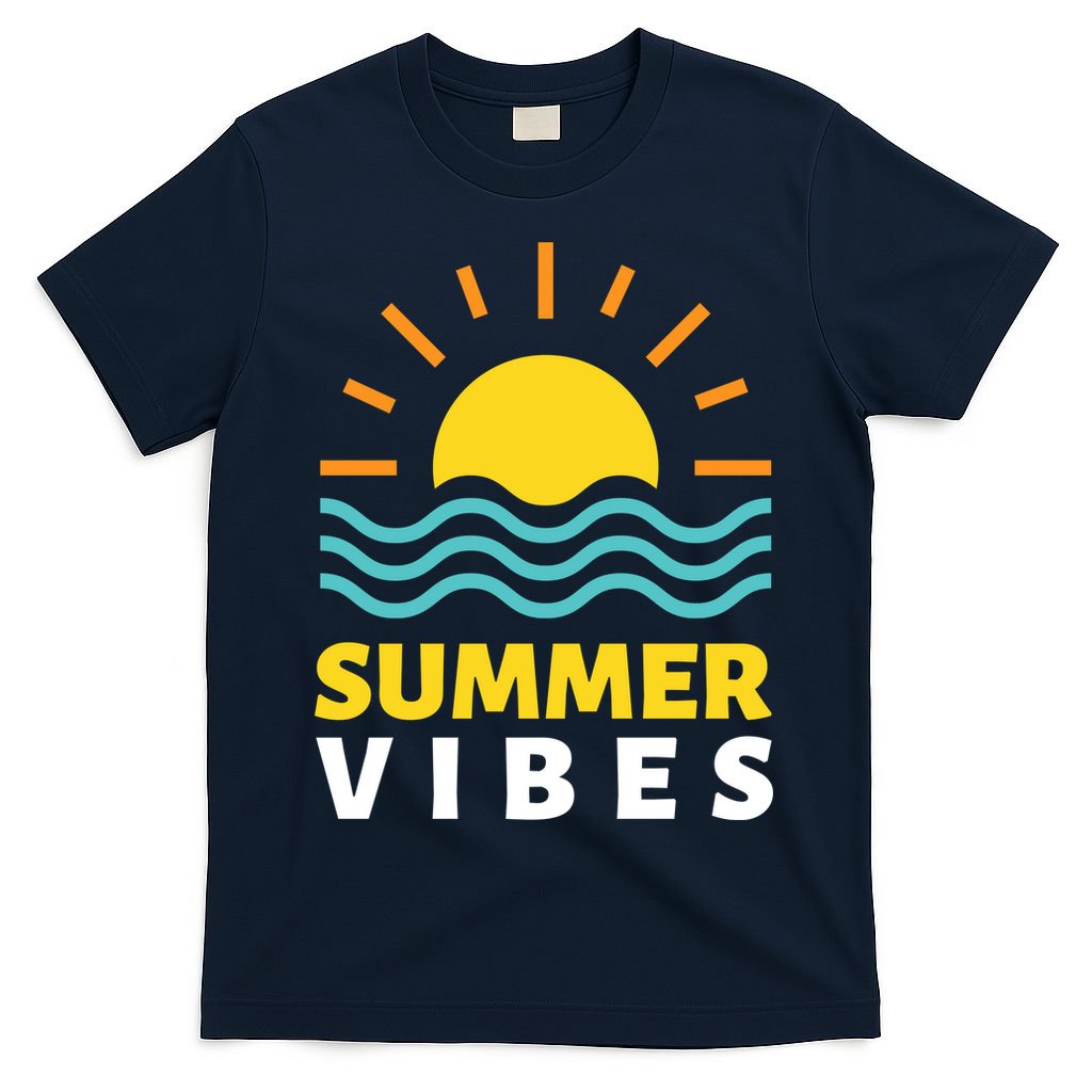 Summer Vibes Sunset Ocean T-Shirt