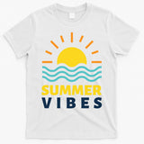 Summer Vibes Sunset Ocean T-Shirt