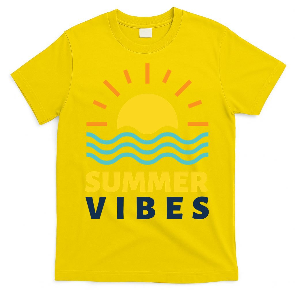 Summer Vibes Sunset Ocean T-Shirt