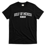 Sporty Varsity Style Gulf of Mexico EST 1550 T-Shirt