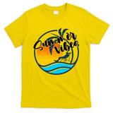 Summer Vibes Sunset Beach Tropical T-Shirt