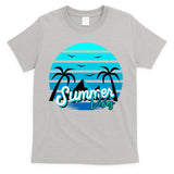 Summer Vibes Tropical Beach Vacation T-Shirt