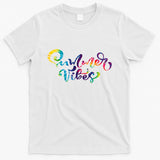 Summer Vibes Tie Dye Colorful T-Shirt