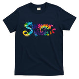 Summer Vibes Tie Dye Rainbow T-Shirt