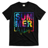 Summer Vibes Tie Dye Vacation Gift T-Shirt