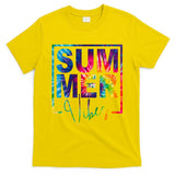 Summer Vibes Tie Dye Vacation Gift T-Shirt