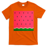 Summer Watermelon Fruit Pattern T-Shirt