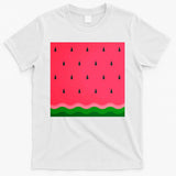 Summer Watermelon Fruit Pattern T-Shirt