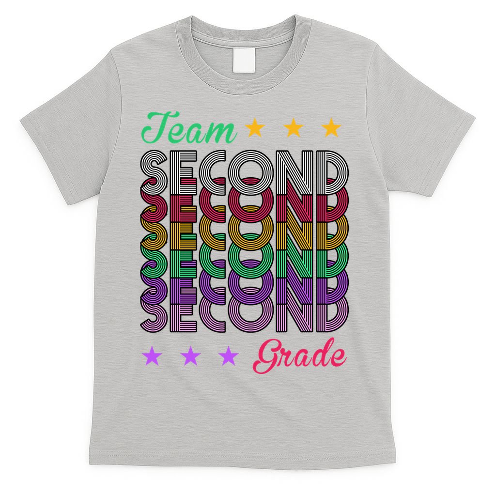 Team 2nd Grade Teacher Back To School T-Shirt