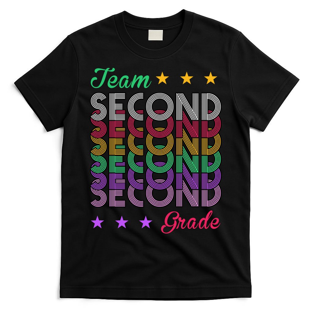 Team 2nd Grade Teacher Back To School T-Shirt