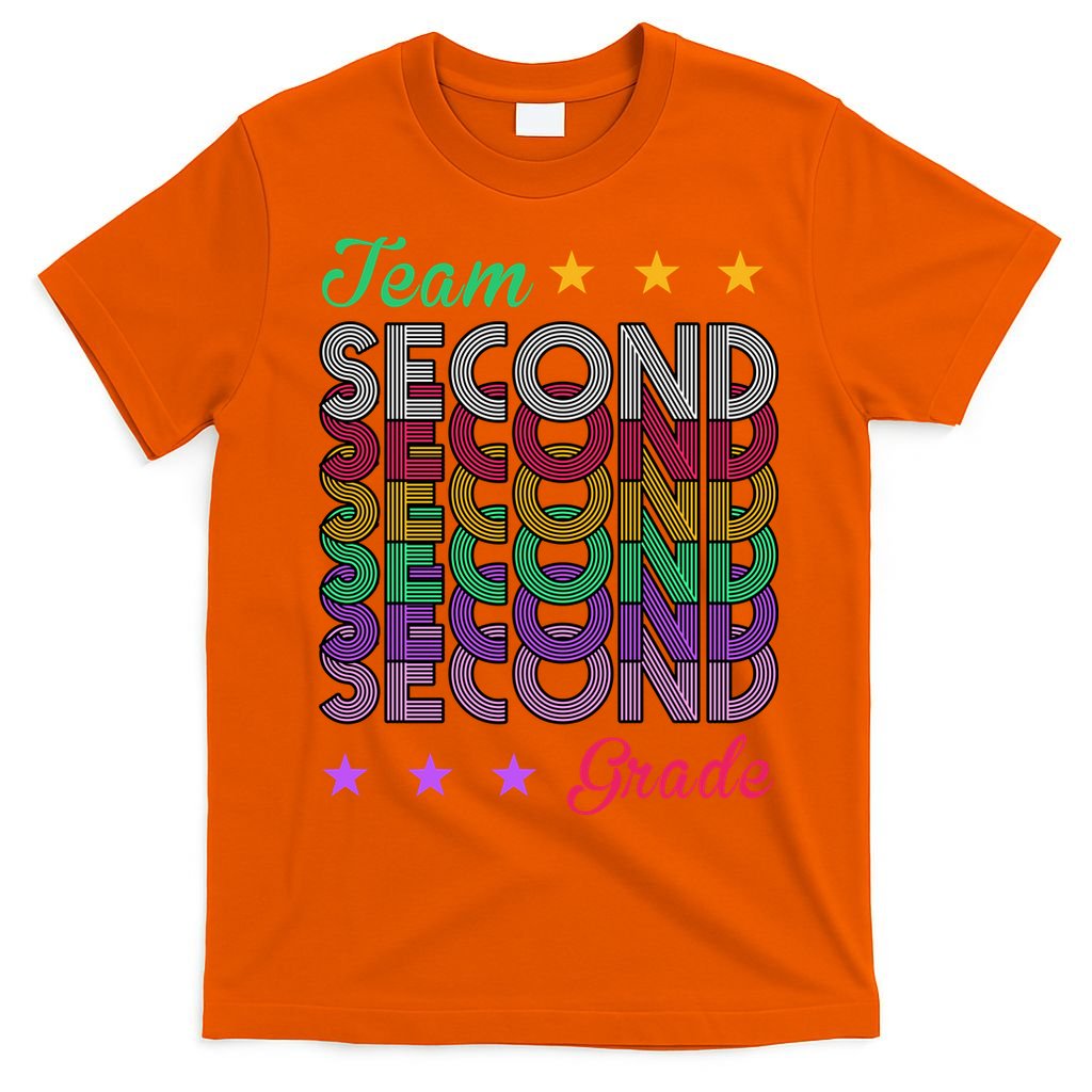 Team 2nd Grade Teacher Back To School T-Shirt
