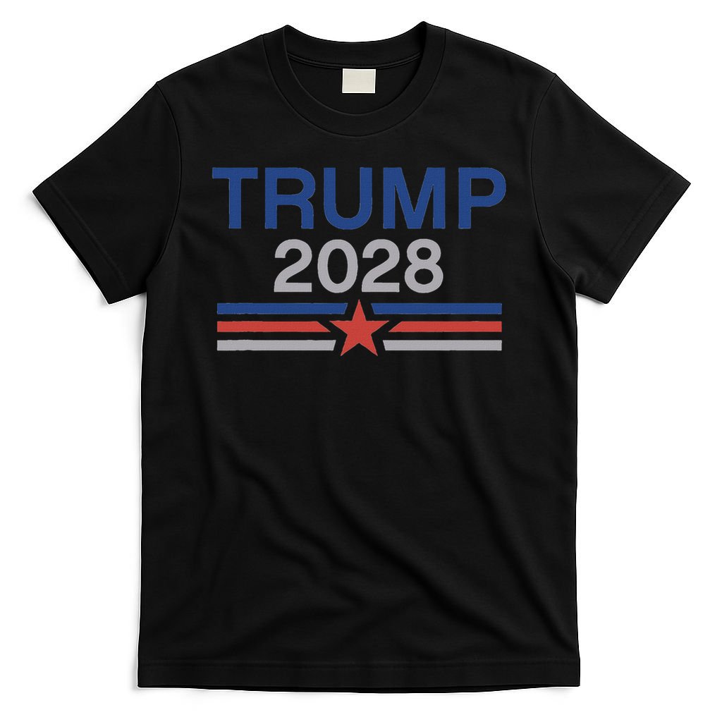 Trump 2028 Minimalist Retro Patriotic Trump Inauguration T-Shirt