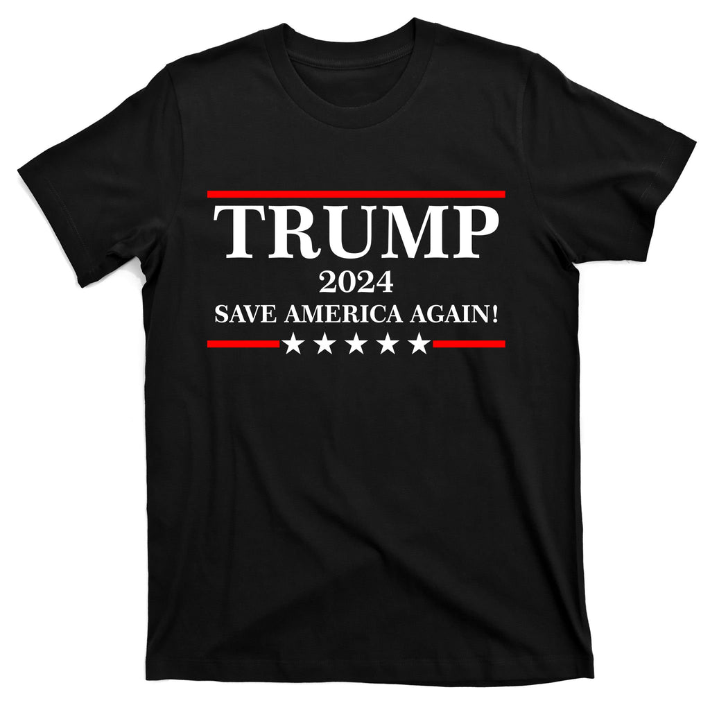 Trump 2024 Save America Again USA President Vote T-Shirt