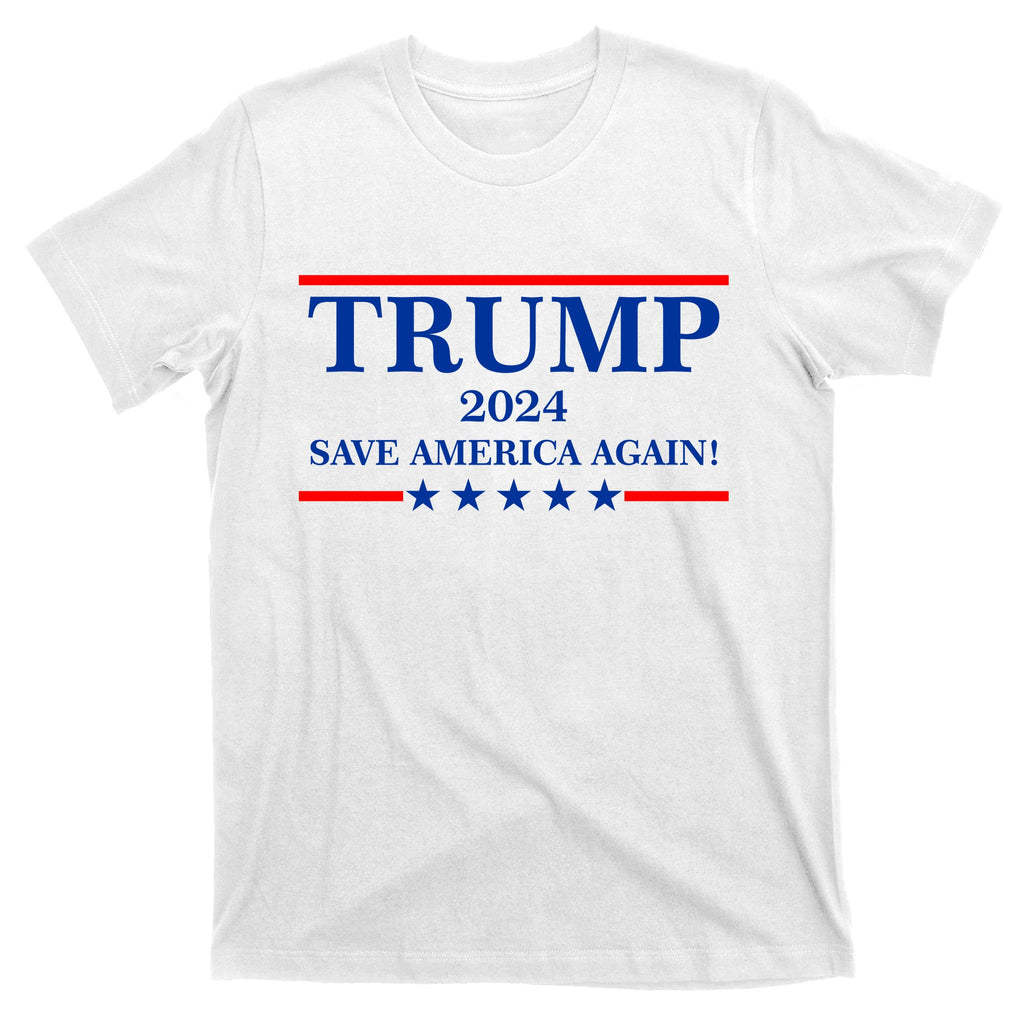 Trump 2024 Save America Again USA President Vote T-Shirt