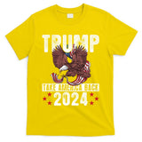 Trump 2024 Take America Back American Flag Trump 4th Of July Gift T-Shirt