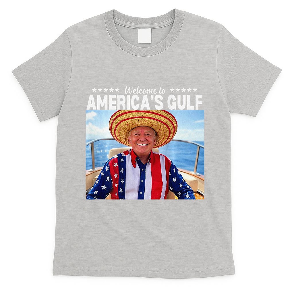 Trump AmericaS Gulf Mexico President Trump Sombrero T-Shirt