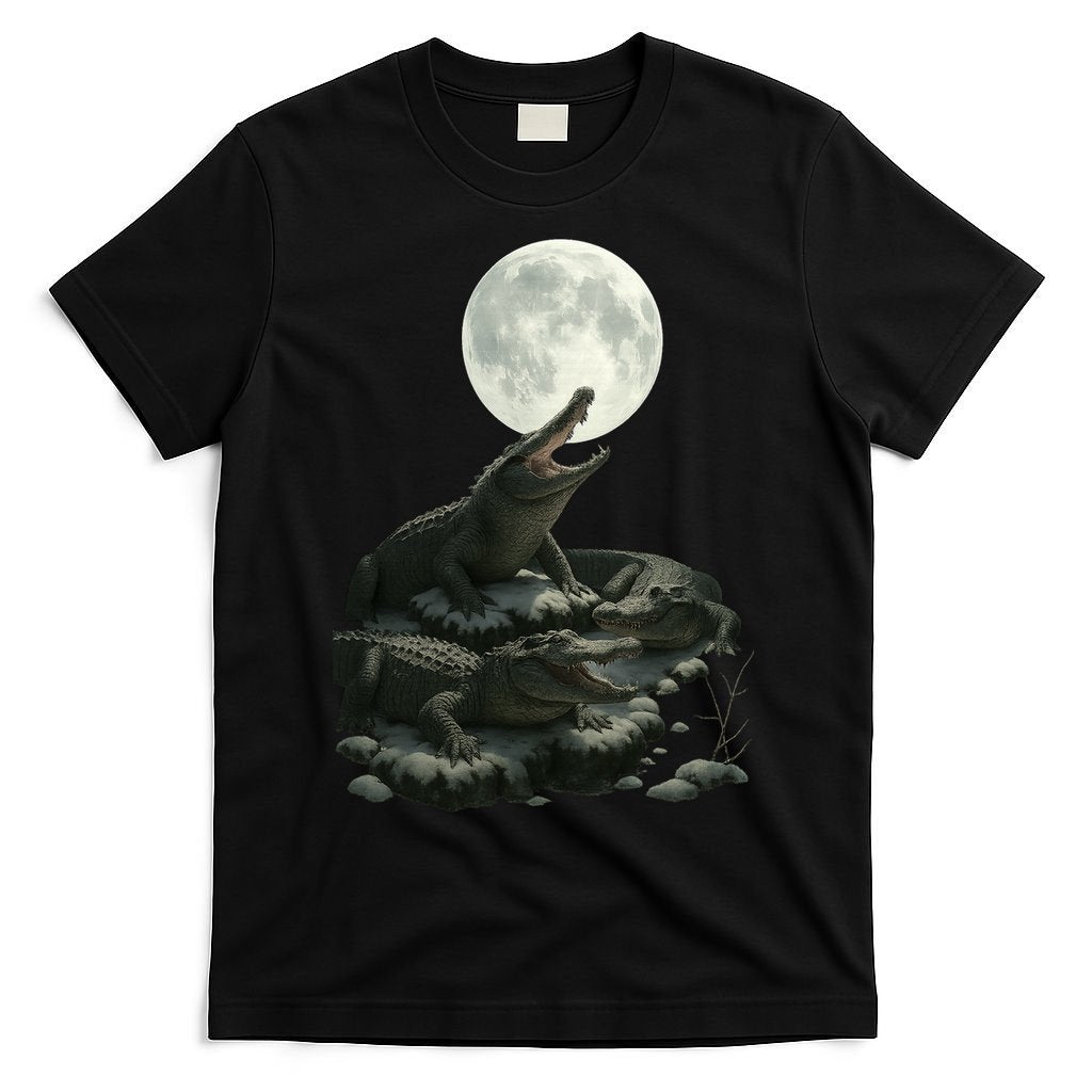 Three Alligator Moon T-Shirt