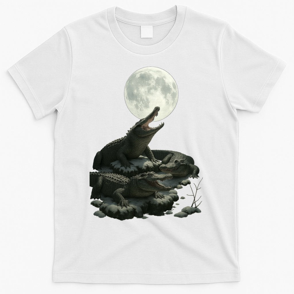 Three Alligator Moon T-Shirt