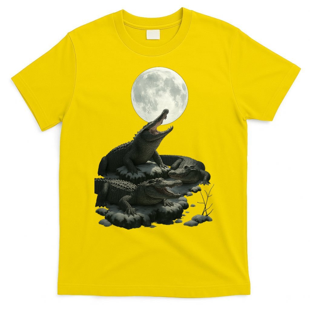 Three Alligator Moon T-Shirt