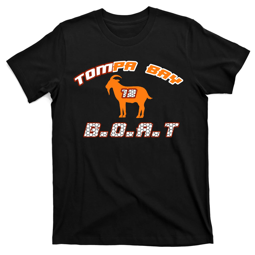 Tamp Bay Football GOAT Brady 18 T-Shirt