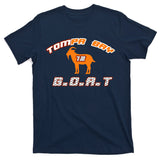 Tamp Bay Football GOAT Brady 18 T-Shirt