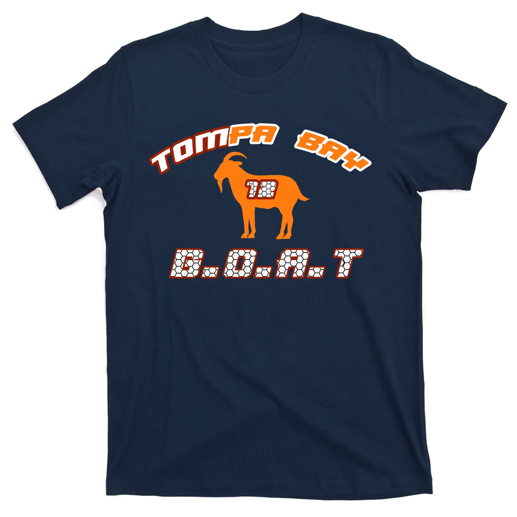 Tamp Bay Football GOAT Brady 18 T-Shirt