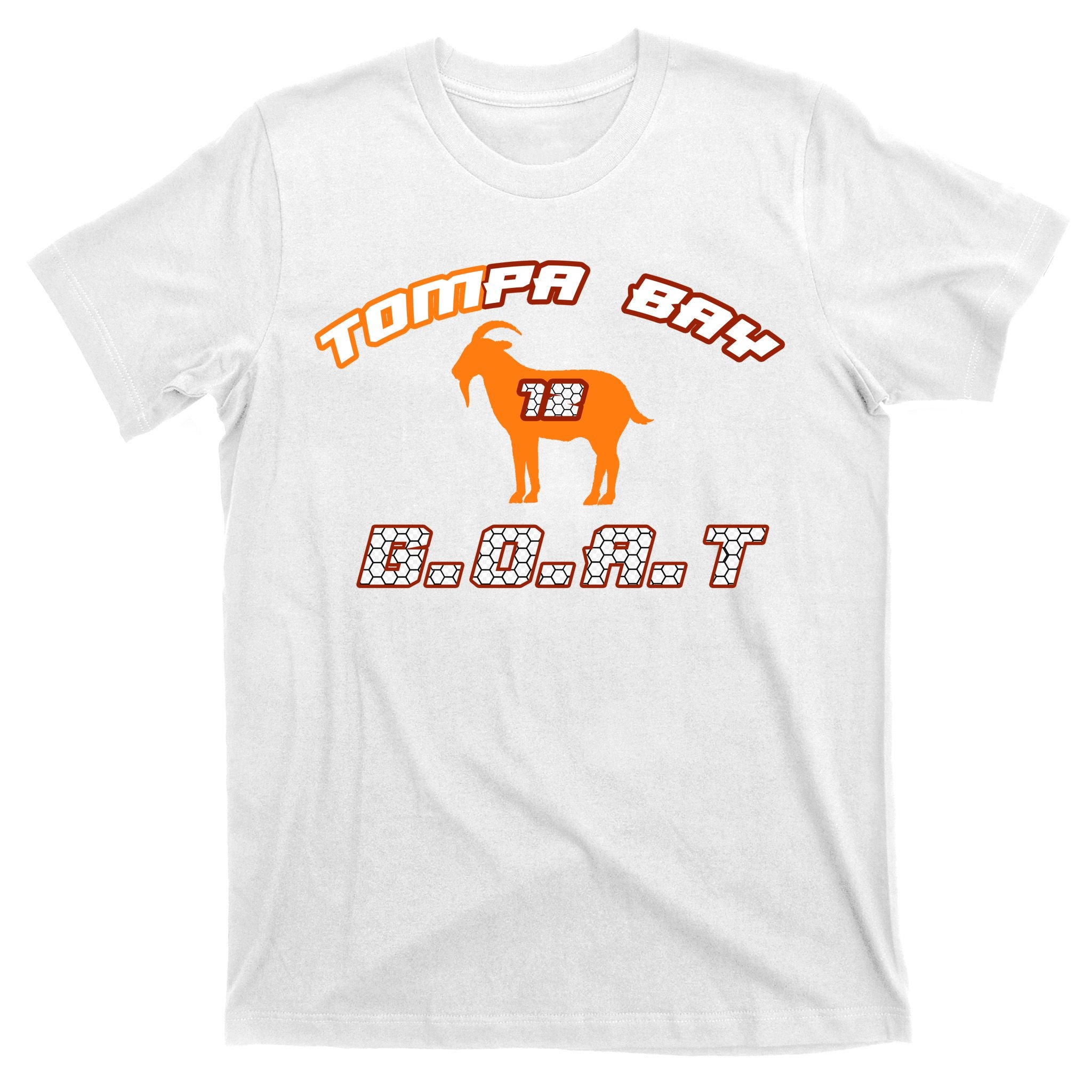 Tamp Bay Football GOAT Brady 18 T-Shirt