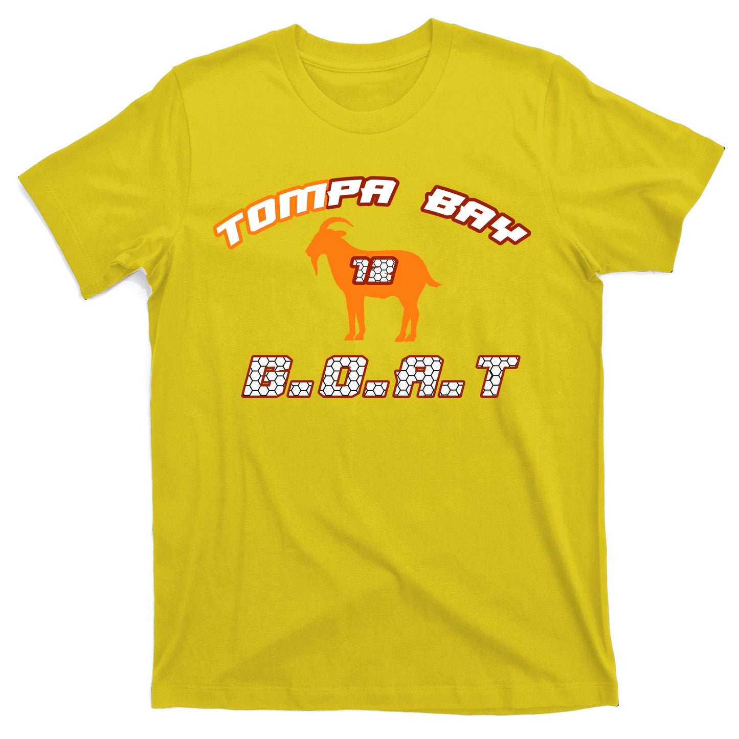 Tamp Bay Football GOAT Brady 18 T-Shirt