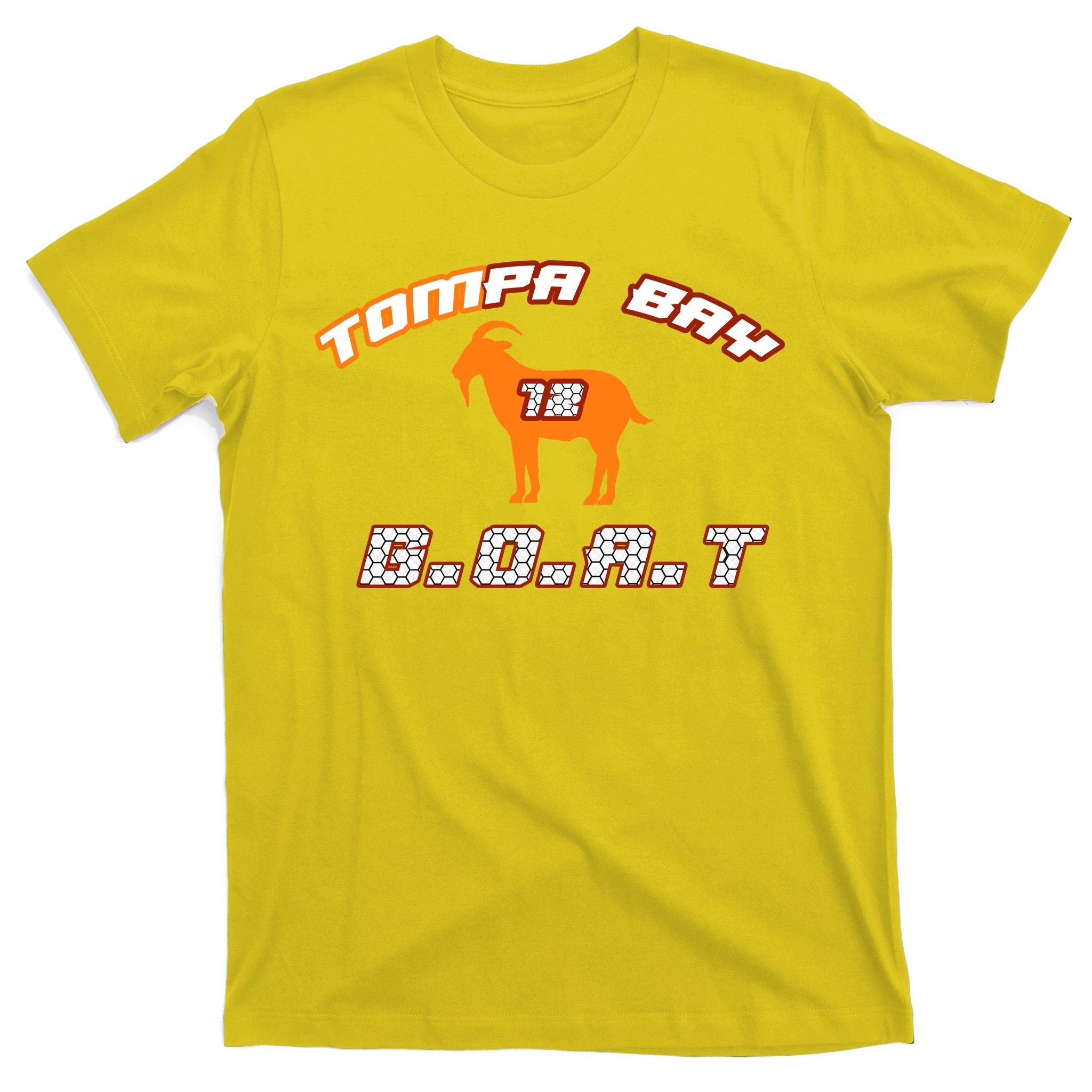Tamp Bay Football GOAT Brady 18 T-Shirt