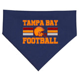 Tampa Bay Florida Football Fan Football Helmet USA-Made Doggie Bandana