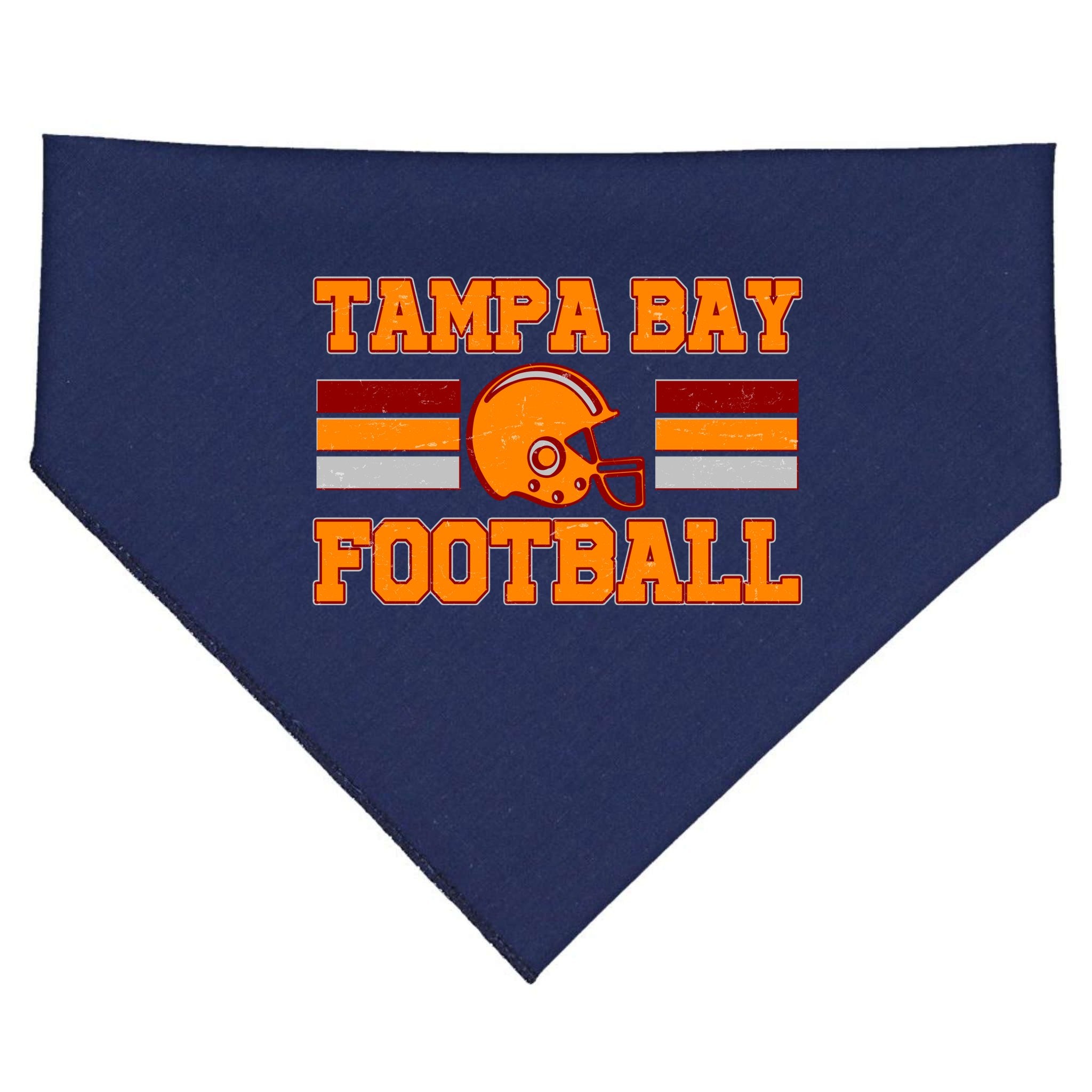 Tampa Bay Florida Football Fan Football Helmet USA-Made Doggie Bandana