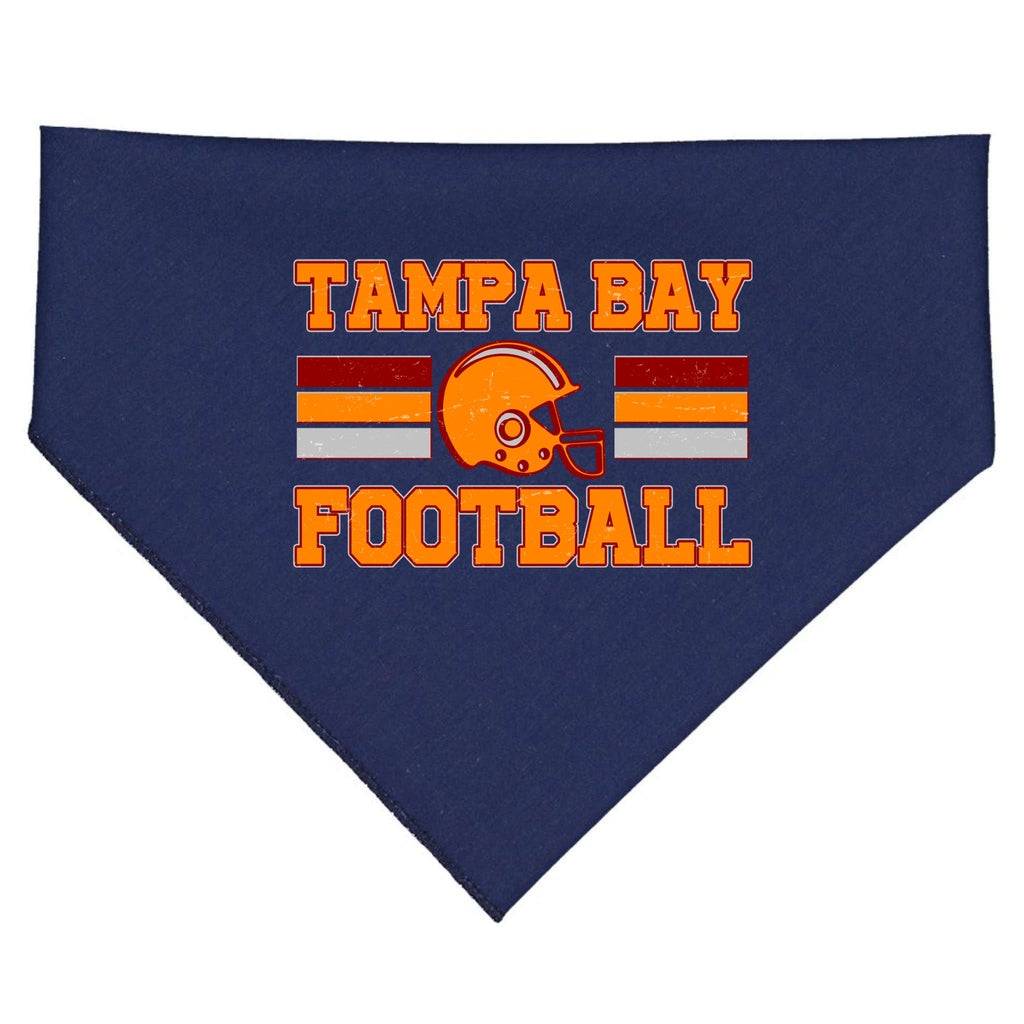 Tampa Bay Florida Football Fan Football Helmet USA-Made Doggie Bandana
