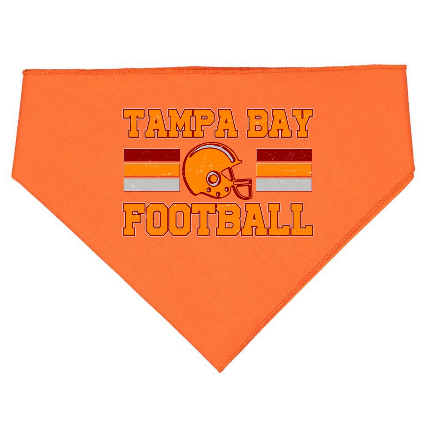 Tampa Bay Florida Football Fan Football Helmet USA-Made Doggie Bandana