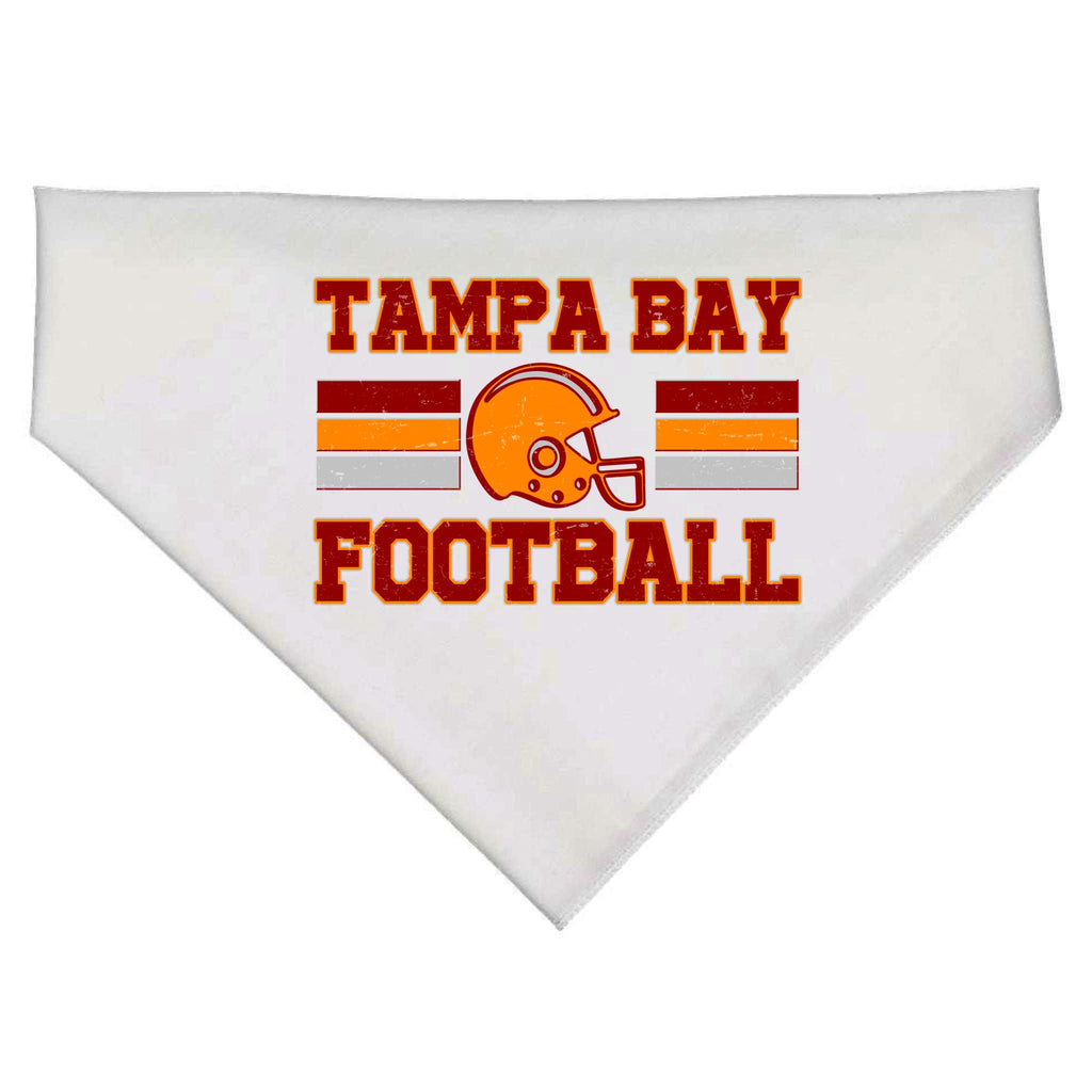 Tampa Bay Florida Football Fan Football Helmet USA-Made Doggie Bandana