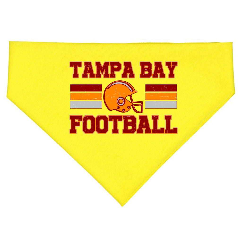 Tampa Bay Florida Football Fan Football Helmet USA-Made Doggie Bandana