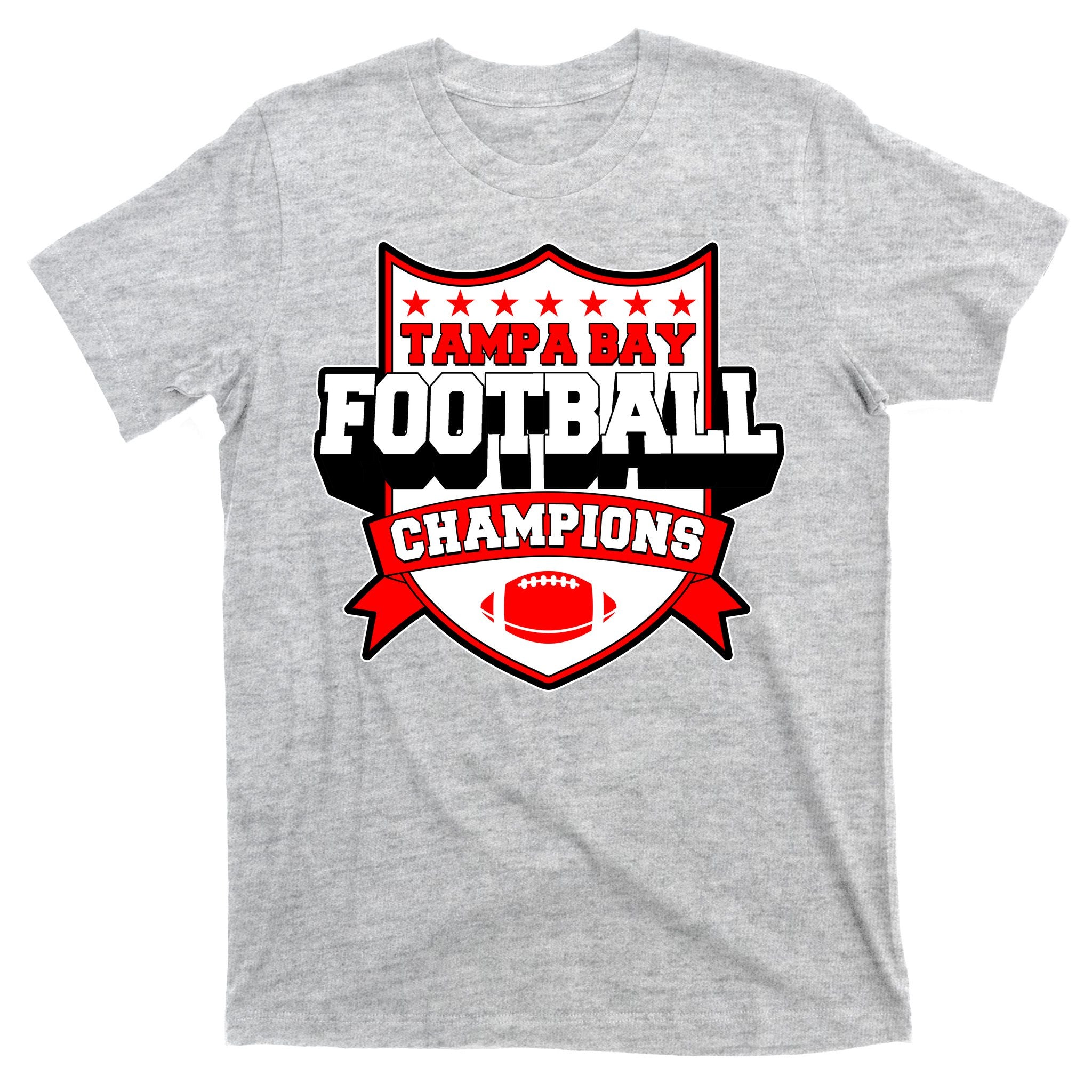 Tampa Bay Football Champions Sports Fan T-Shirt