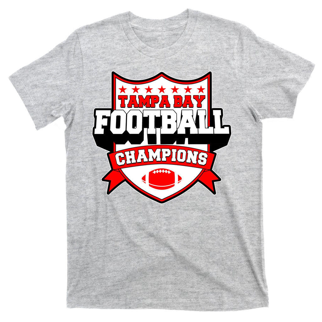 Tampa Bay Football Champions Sports Fan T-Shirt