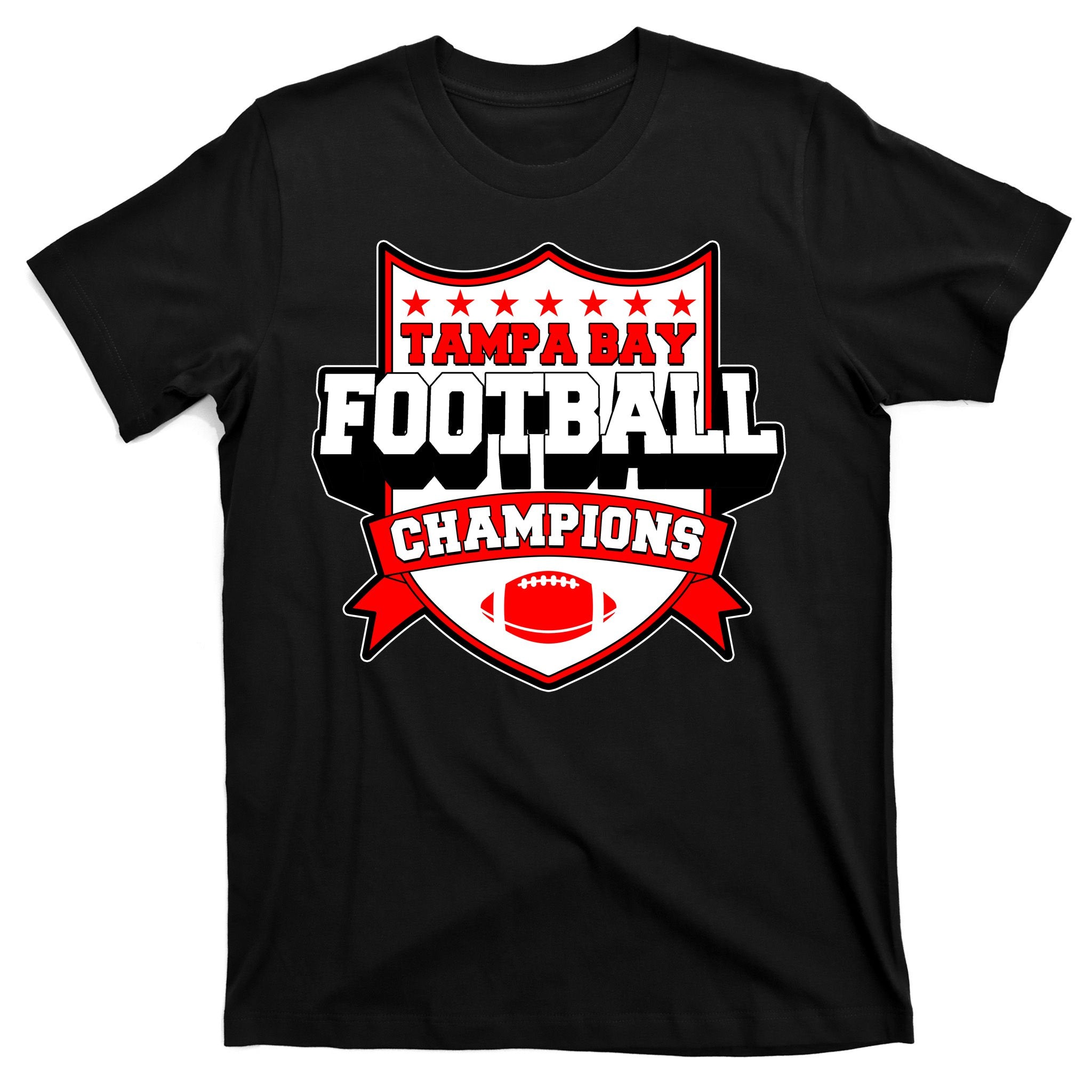 Tampa Bay Football Champions Sports Fan T-Shirt