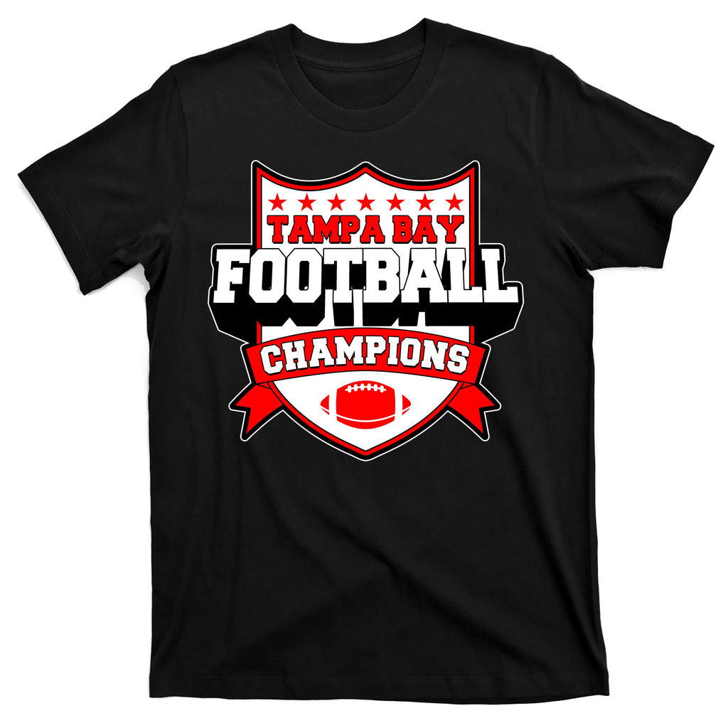 Tampa Bay Football Champions Sports Fan T-Shirt