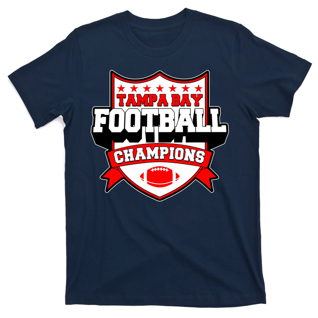 Tampa Bay Football Champions Sports Fan T-Shirt