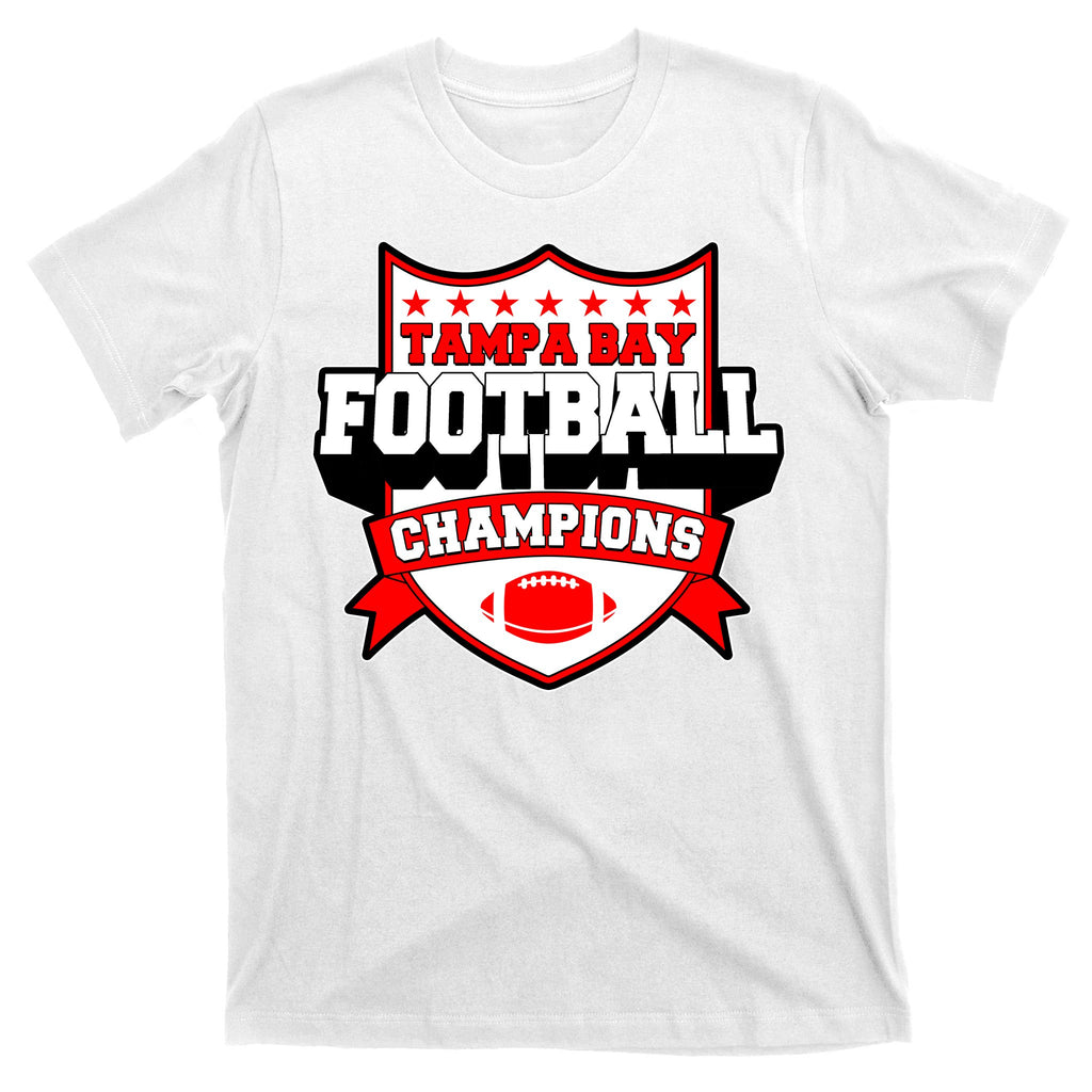 Tampa Bay Football Champions Sports Fan T-Shirt