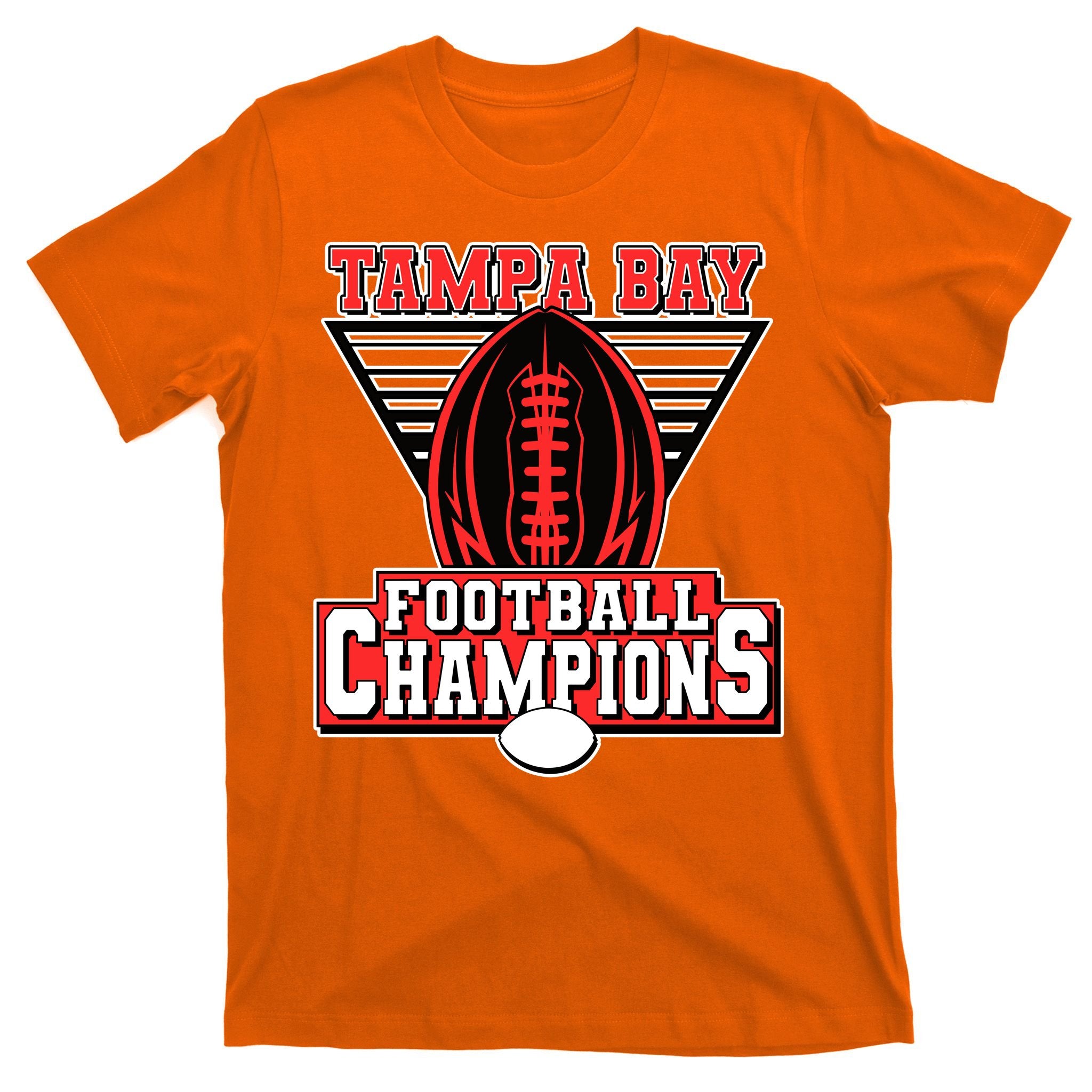 Tampa Bay Football Champions Sports Fans T-Shirt