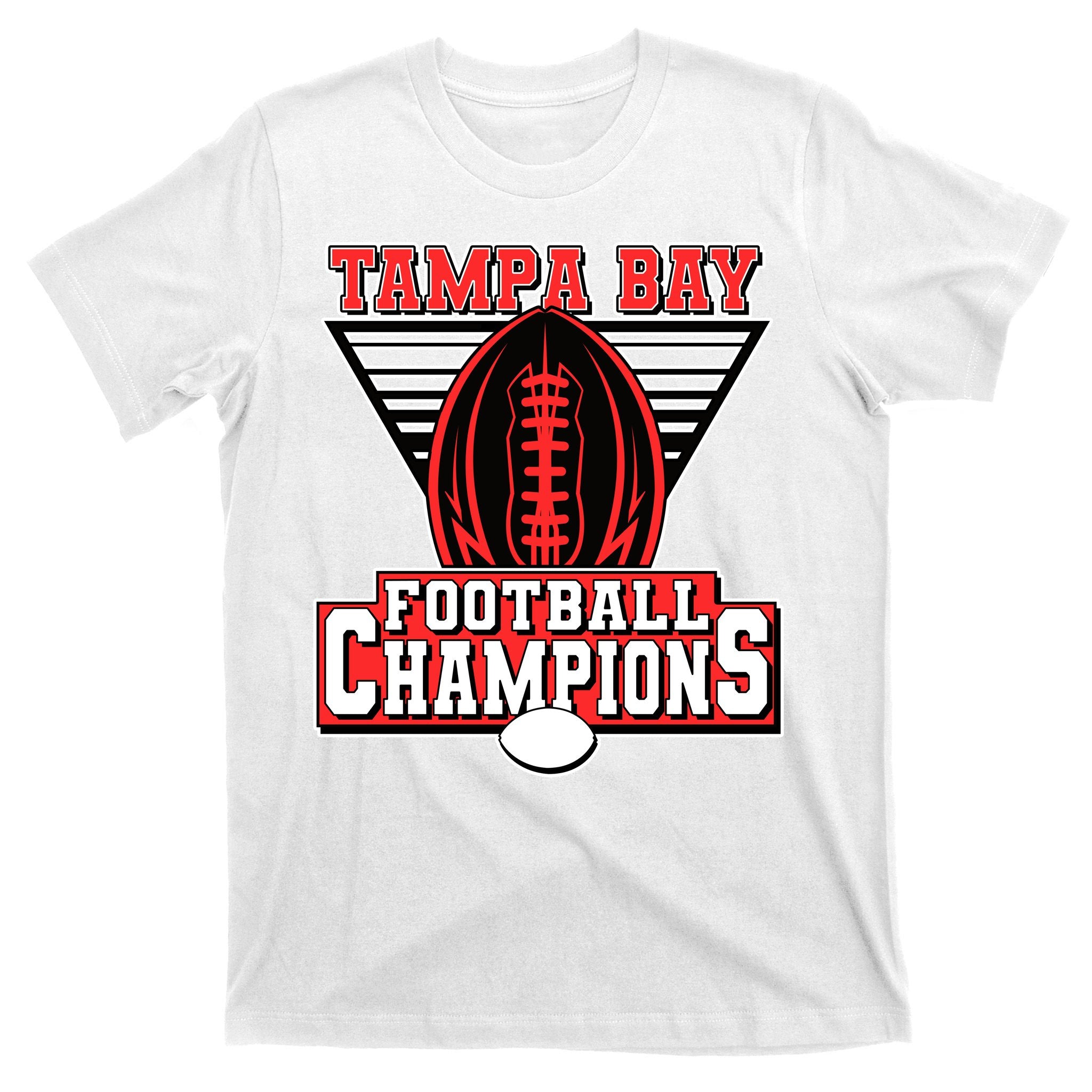 Tampa Bay Football Champions Sports Fans T-Shirt
