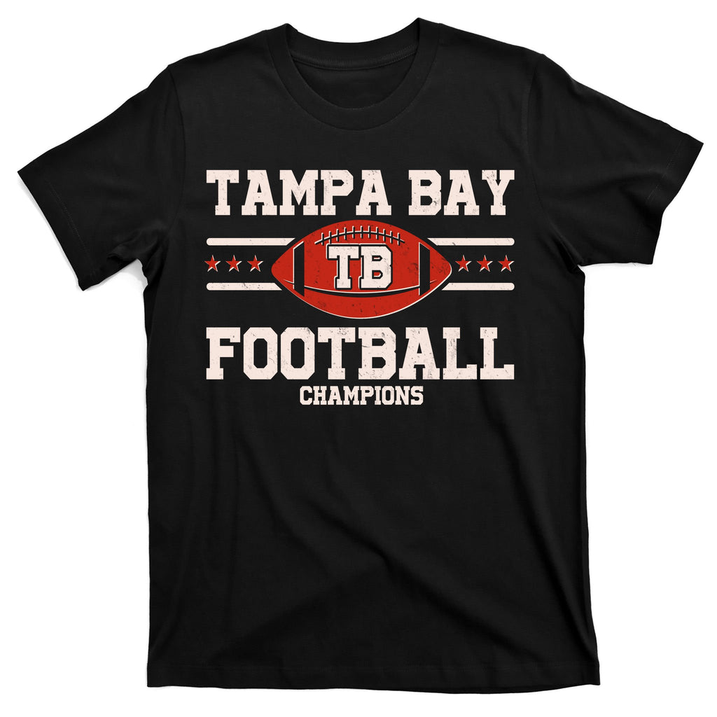 Tampa Bay TB Football Champions T-Shirt