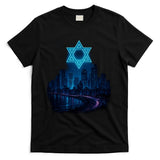 Tel Aviv Neon Futuristic T-Shirt