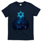 Tel Aviv Neon Futuristic T-Shirt