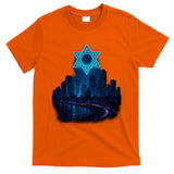 Tel Aviv Neon Futuristic T-Shirt